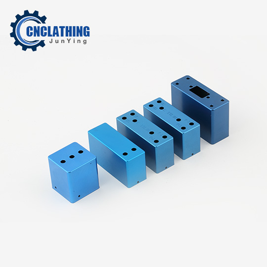 Anodized Aluminum CNC Components – Blue Anodized Electronic Case Enclosure