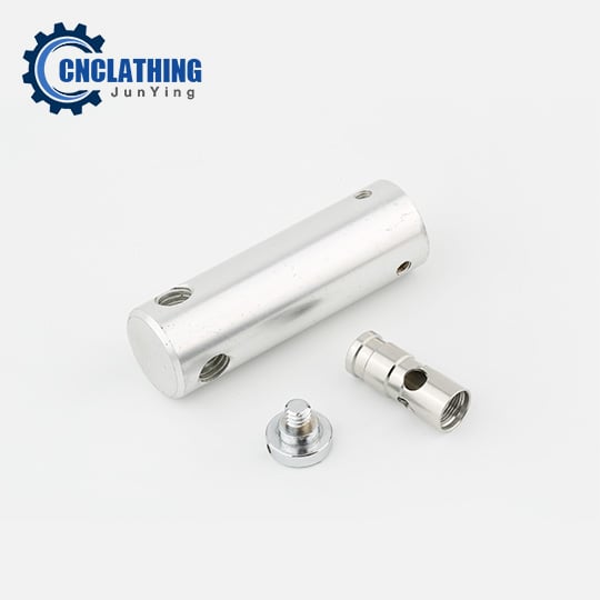Aluminum Shaft with Threaded Hole CNC Parts for Medical and Aerospace