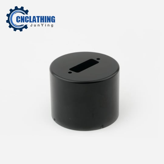 CNC Machined Solid Aluminum Cylinder Casing Box for Electrical Device
