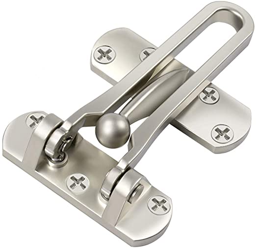 Swing Bar Lock Security Door Lock Drill Swing Bar Home Reinforcement Lock for Swing-in Doors Hardware Accessories 