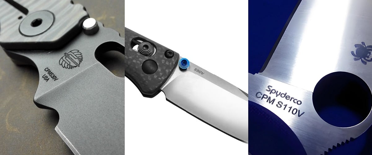 S30V vs S90V vs S110V Steel: Composition, Hardness, Properties, Equivalent, Price Differences