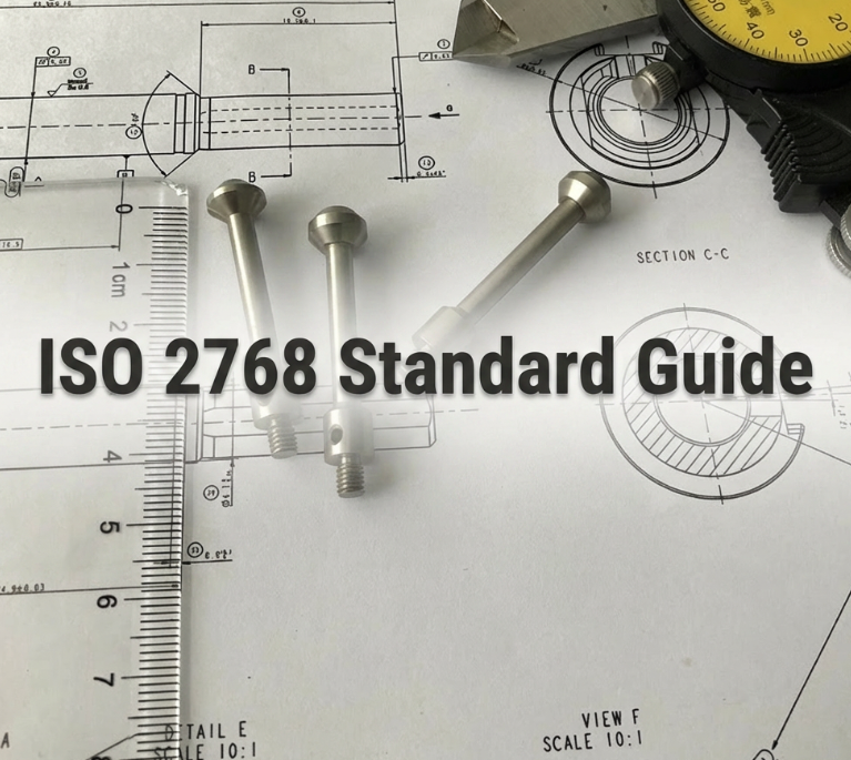ISO 2768 Explained: Tolerance Chart, ISO 2768‑m Meaning & Engineering Drawing Example
