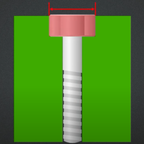 counterbore hole for screw