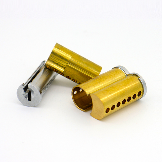 CNC Machining Copper Lock Parts Custom Lock Cylinder Parts